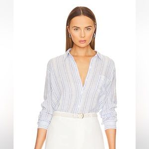 Rails Charli Button Up Shirt in Napoli Stripe